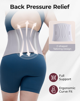 Momcozy Ergowrap™ Postpartum Belly Wrap - Postpartum Belly Band - Oyster Pink