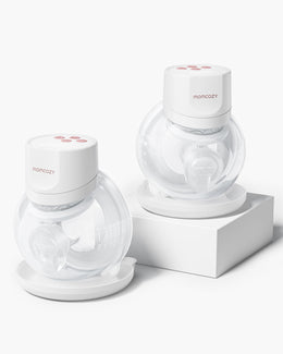 Momcozy Hands-Free Breast Pump White - S12 Pro Quick