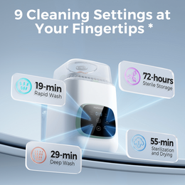 Momcozy KleanPal Pro Baby Bottle Washer & Sterilizer