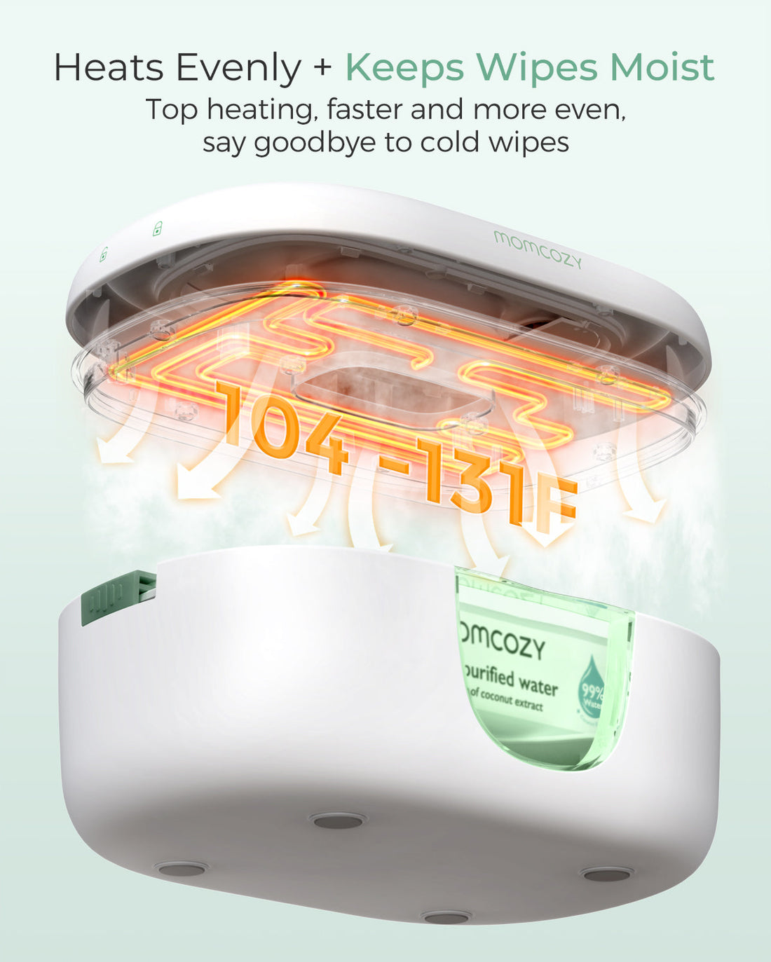 Momcozy Large Capacity Baby Wipe Warmer - image 2