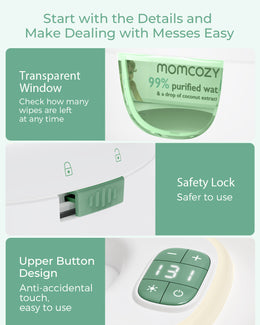 Momcozy Large Capacity Baby Wipe Warmer
