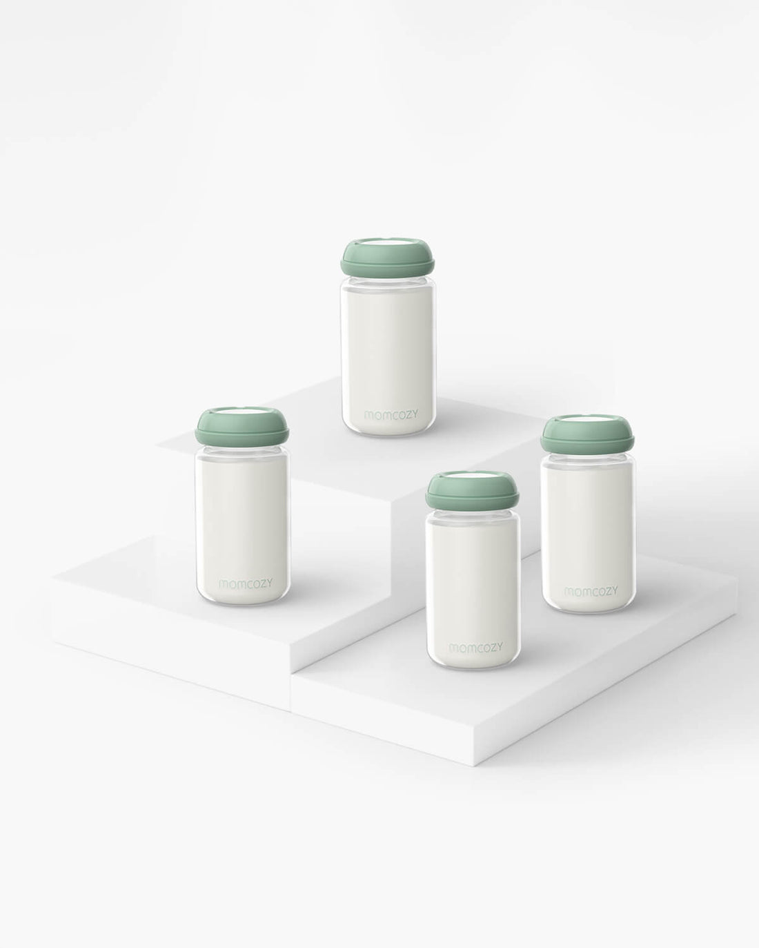 Momcozy Natural Baby Bottle Compatible with Momcozy Cooler - 4pc - image 1