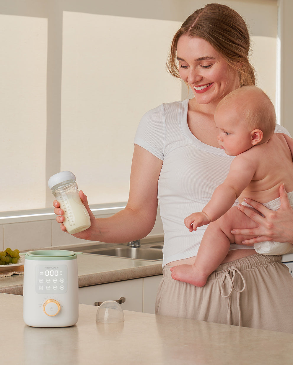 Momcozy Nutri Smart Analog Baby Bottle Warmer - image 2