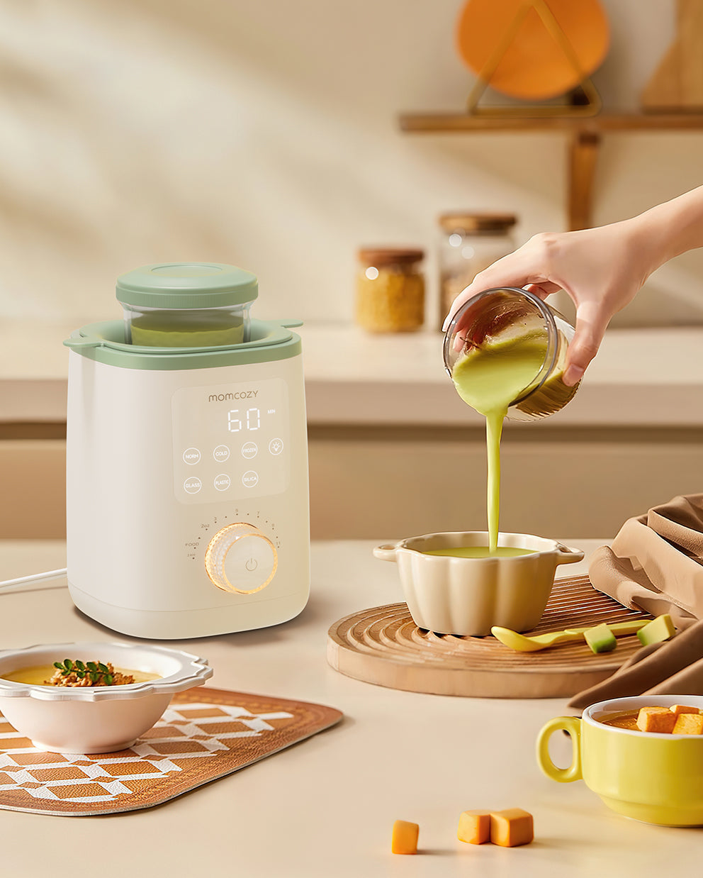 Momcozy Nutri Smart Analog Baby Bottle Warmer - image 4