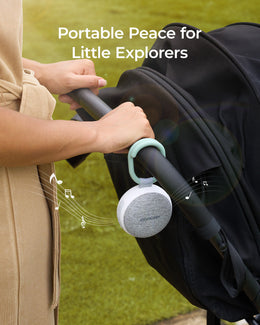 Momcozy Portable Sound Machine - Green & White