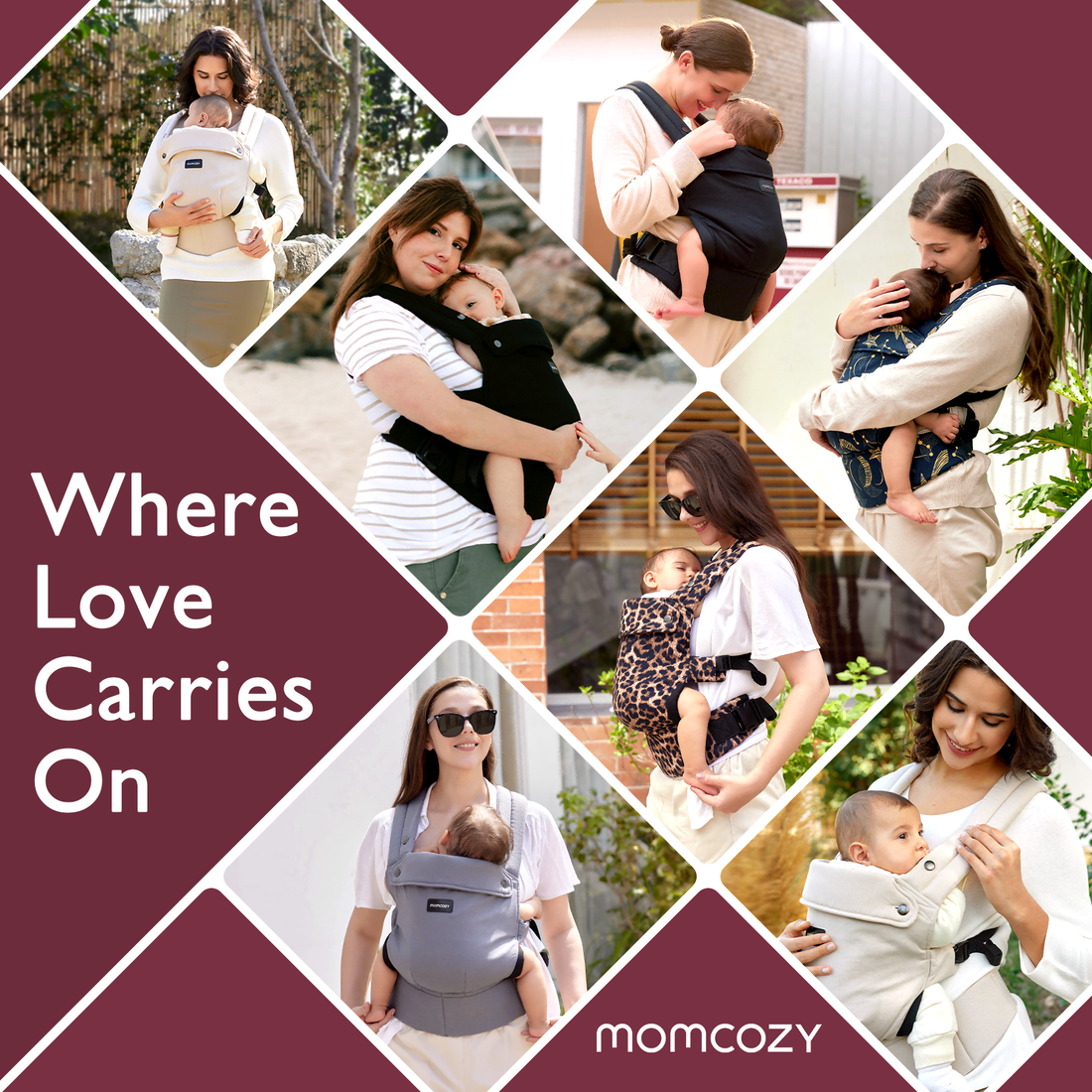 Momcozy PureHug Baby Carrier - Ergonomic Cozy & Lightweight - Black - image 8