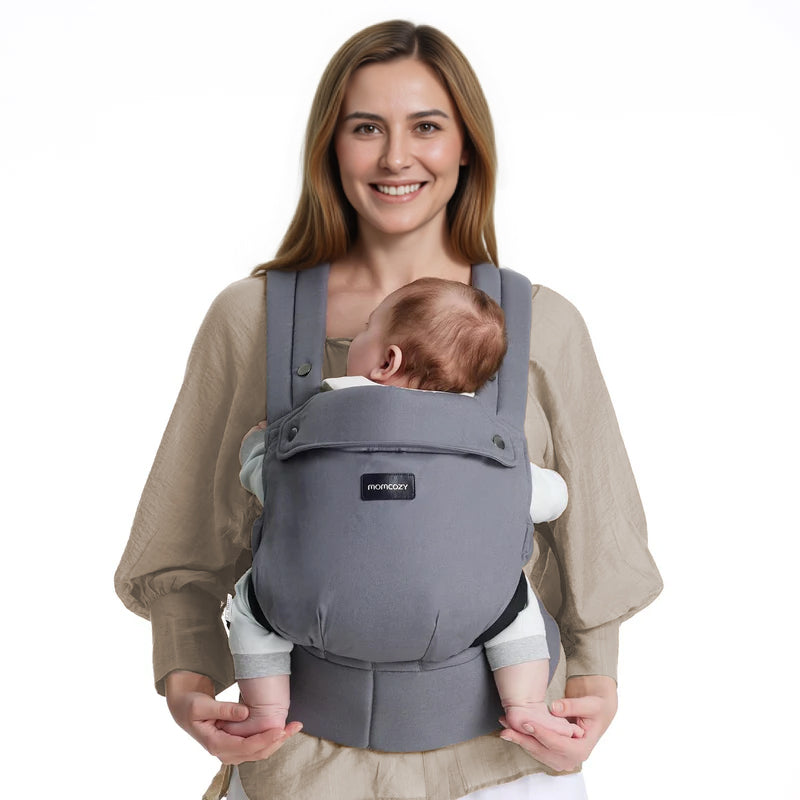 Momcozy PureHug Baby Carrier - Ergonomic Cozy & Lightweight - Black - image 9