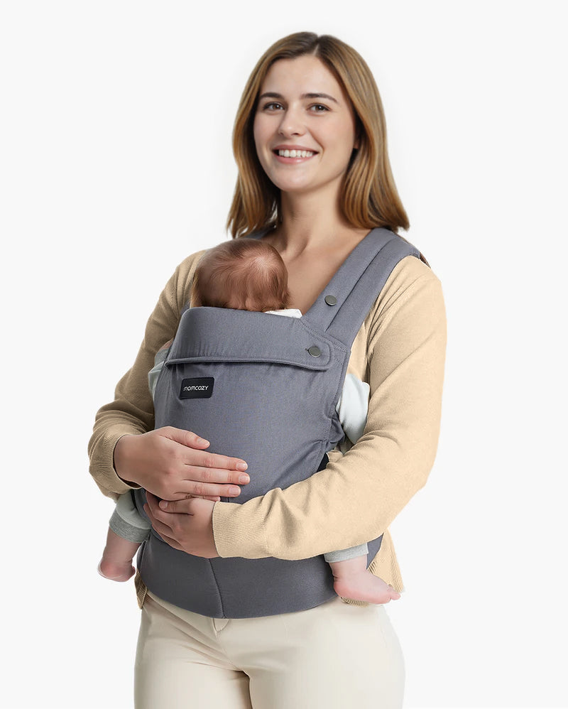 Momcozy PureHug Baby Carrier - Ergonomic Cozy & Lightweight - Black - image 10