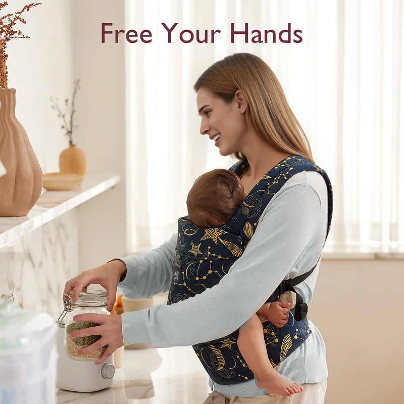 Momcozy PureHug Baby Carrier - Ergonomic Cozy & Lightweight - Black - image 23