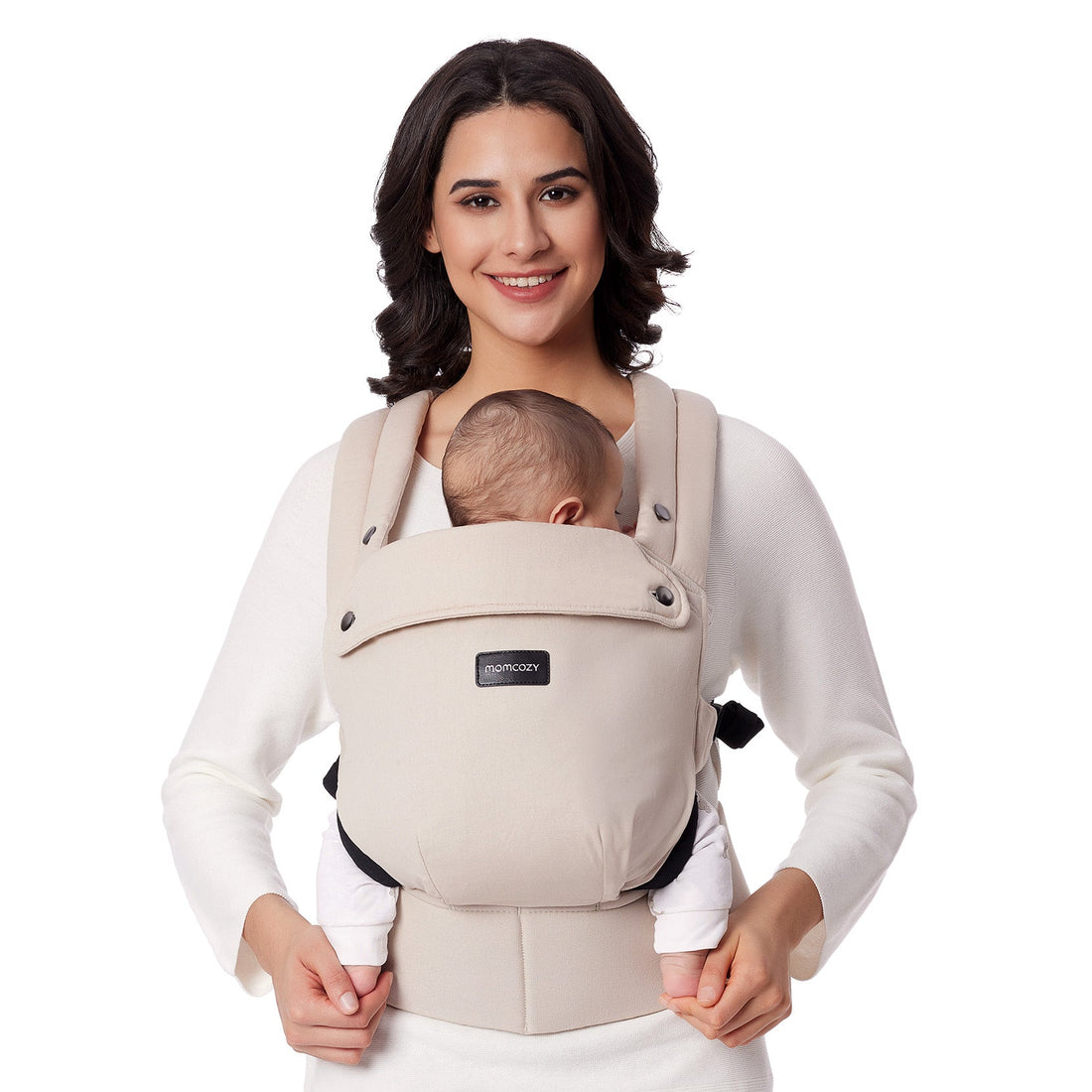 Momcozy PureHug Baby Carrier - Ergonomic Cozy & Lightweight - Black - image 24