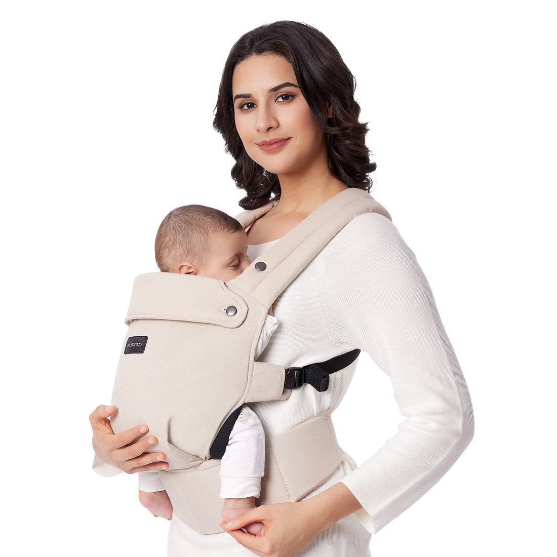 Momcozy PureHug Baby Carrier - Ergonomic Cozy & Lightweight - Black - image 25
