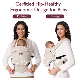 Momcozy PureHug Baby Carrier - Ergonomic Cozy & Lightweight - Black