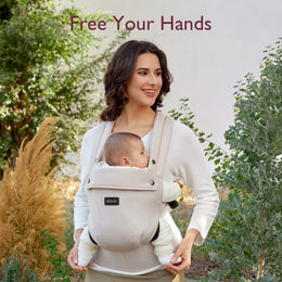 Momcozy PureHug Baby Carrier - Ergonomic Cozy & Lightweight - Black