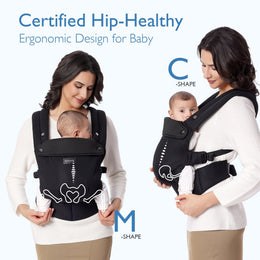 Momcozy PureHug Baby Carrier - Ergonomic Cozy & Lightweight - Black