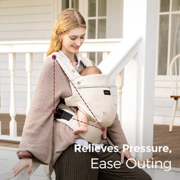 Momcozy PureHug Baby Carrier - Ergonomic Cozy & Lightweight - Black