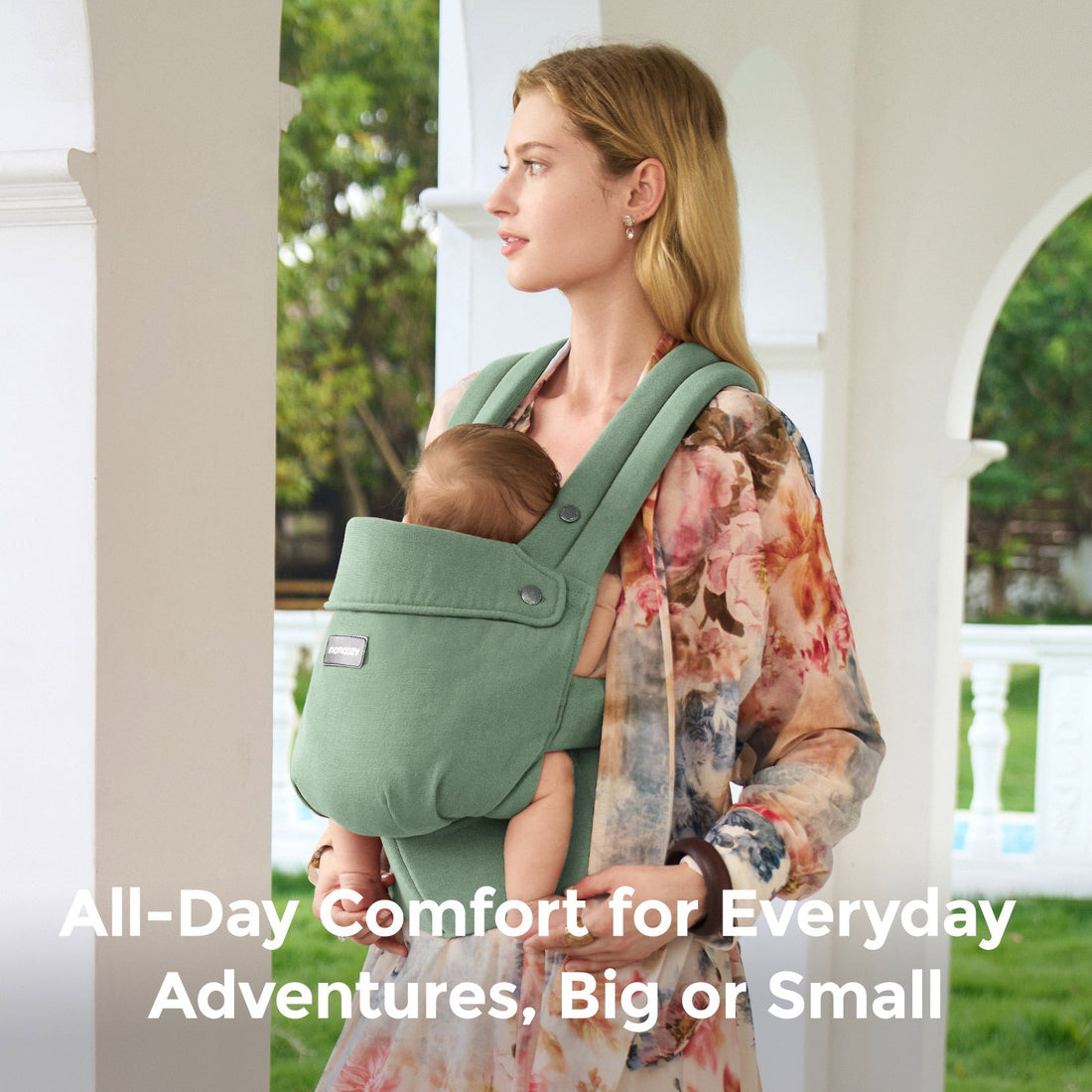 Momcozy PureHug Baby Carrier - Ergonomic Cozy & Lightweight - Black - image 67