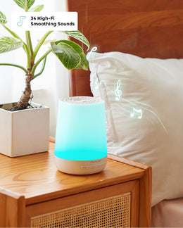 Momcozy Smart Baby Sound Machine - App Remote Control - White