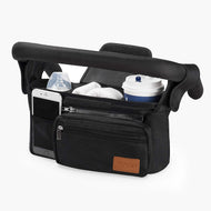 Momcozy Stroller Organizer - All-in-One Cup Holder & Pet Strollers - Black