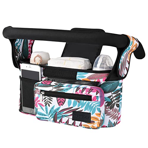 Momcozy Stroller Organizer - All-in-One Cup Holder & Pet Strollers - Black - image 9