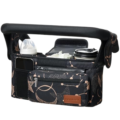 Momcozy Stroller Organizer - All-in-One Cup Holder & Pet Strollers - Black - image 12