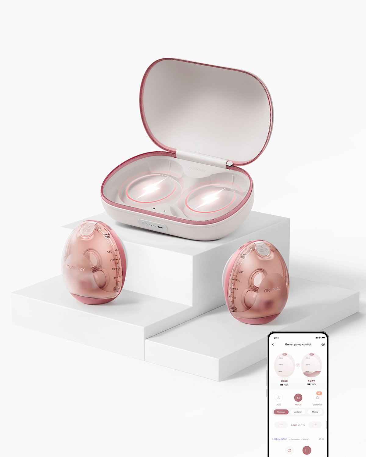 Momcozy Ultra-Slim Breast Pump - Air 1