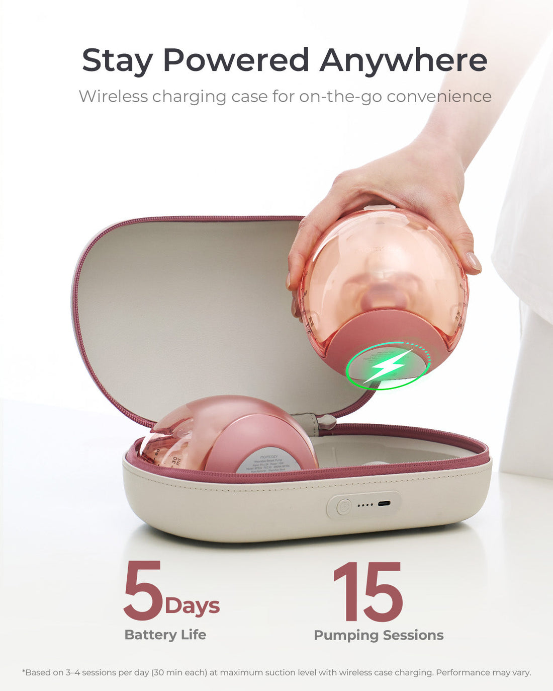 Momcozy Ultra-Slim Breast Pump - Air 1 - image 6