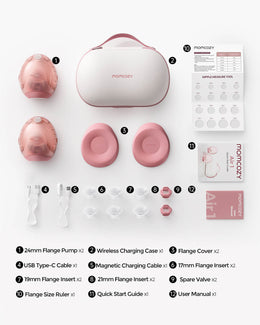 Momcozy Ultra-Slim Breast Pump - Air 1