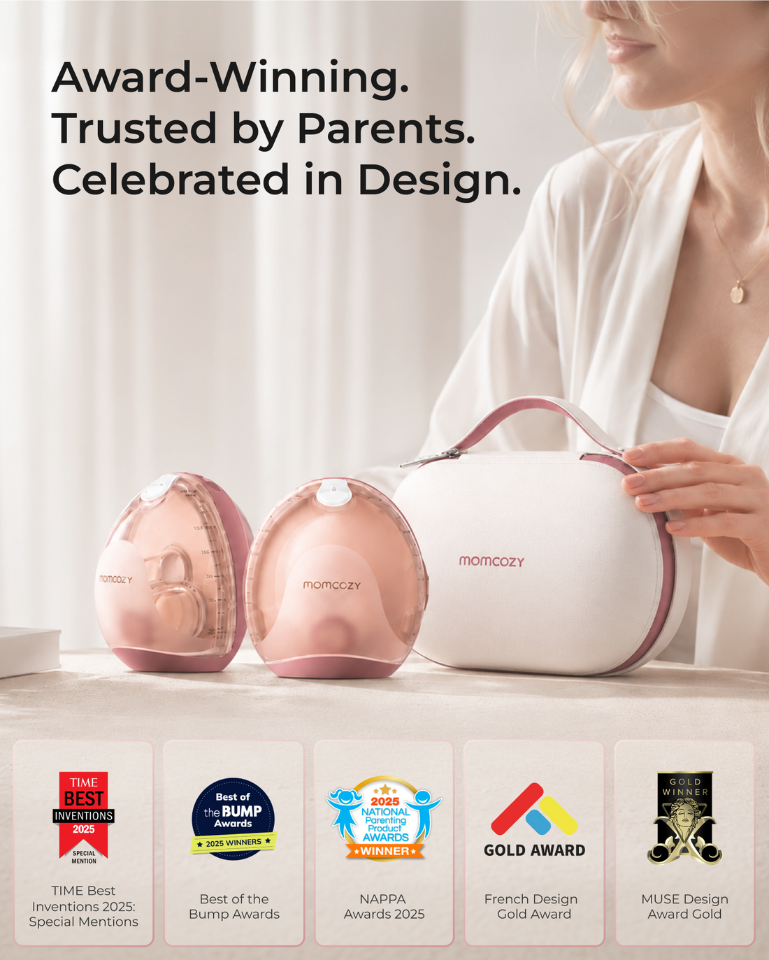 Momcozy Ultra-Slim Breast Pump - Air 1 - image 21