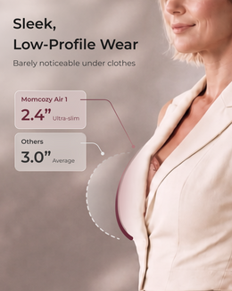 Momcozy Ultra-Slim Breast Pump - Air 1