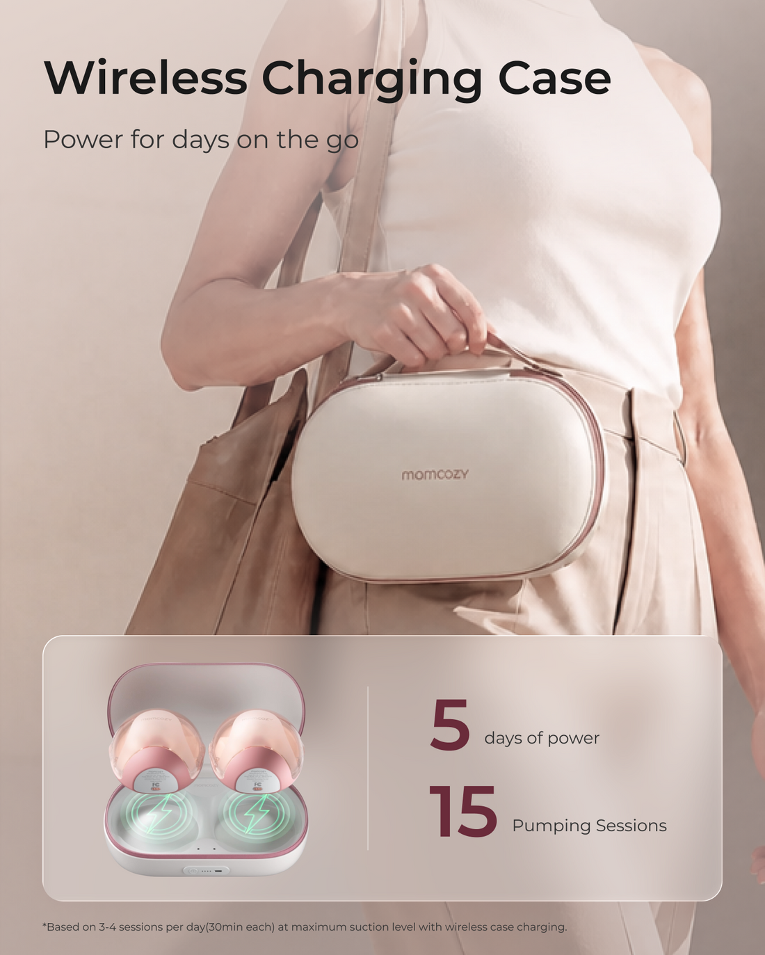 Momcozy Ultra-Slim Breast Pump - Air 1 - image 23