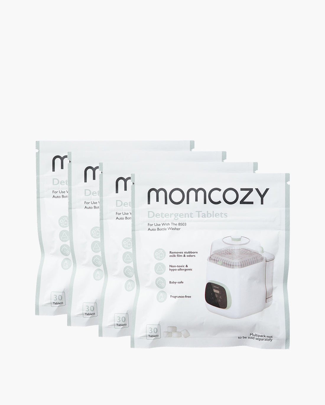 Momcozy Washing Block for KleanPal Pro Bottle Washer - 120 Tablets - image 1