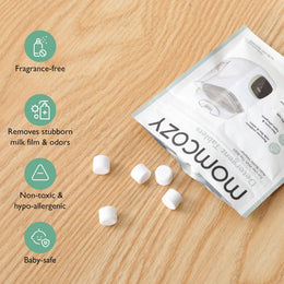 Momcozy Washing Block for KleanPal Pro Bottle Washer - 120 Tablets