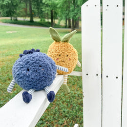 Mon Ami Foodie Friends Blueberry - Blue