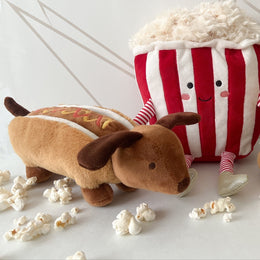 Mon Ami Foodie Friends Hotdog Imposter - Tan