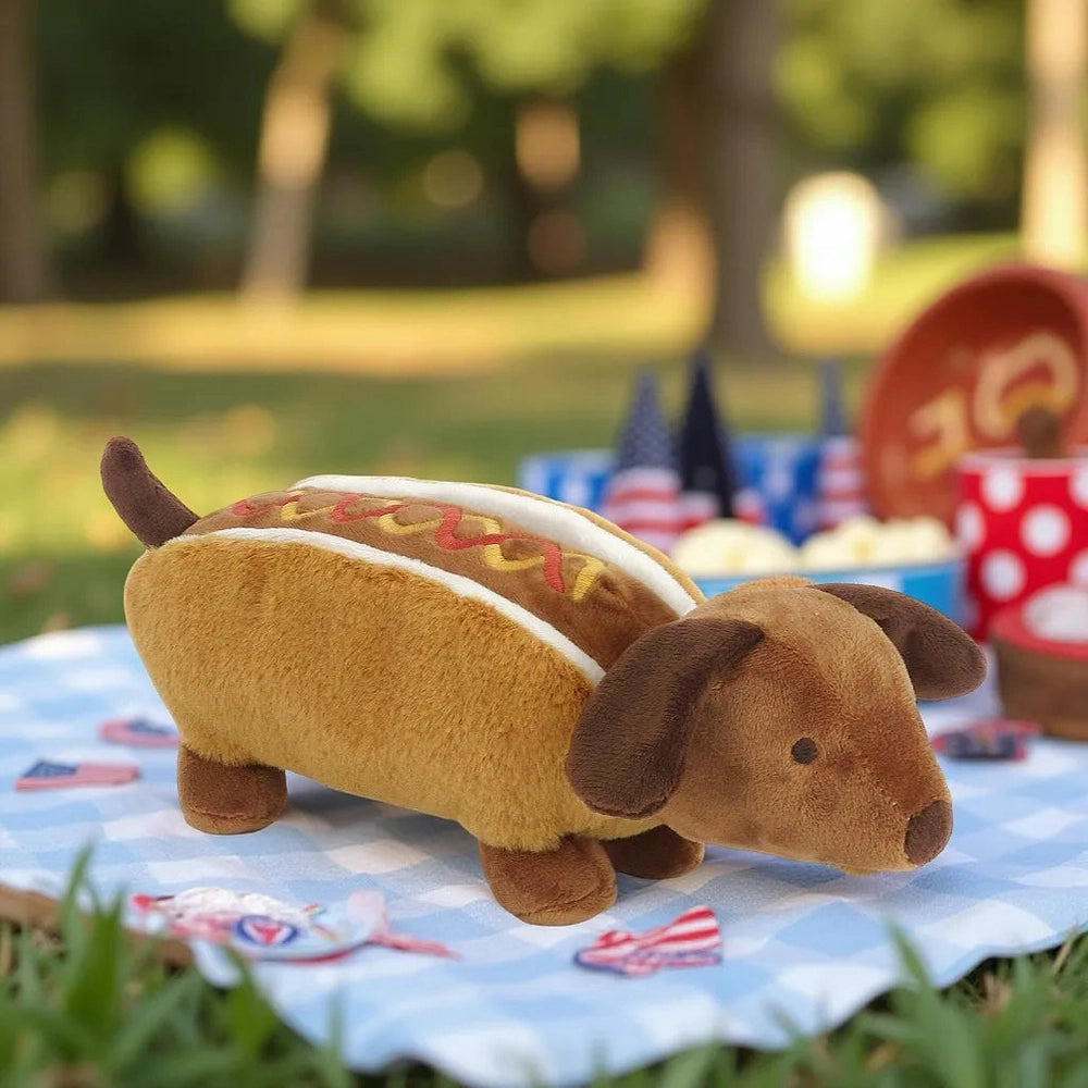 Mon Ami Foodie Friends Hotdog Imposter - Tan, product view 4