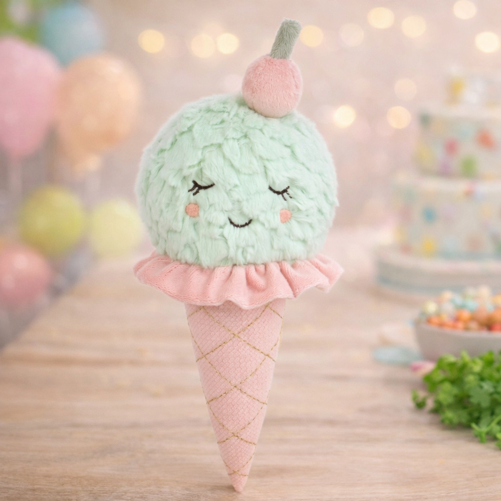 Mon Ami Foodie Friends Minty Ice Cream Cone, product view 2
