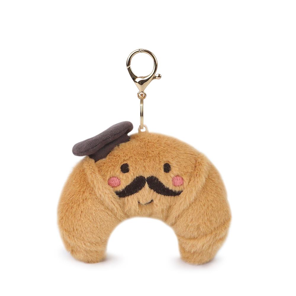 Mon Ami Foodie Friends Monsieur Croissant Bag Charm