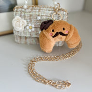 Mon Ami Foodie Friends Monsieur Croissant Bag Charm