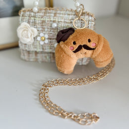 Mon Ami Foodie Friends Monsieur Croissant Bag Charm