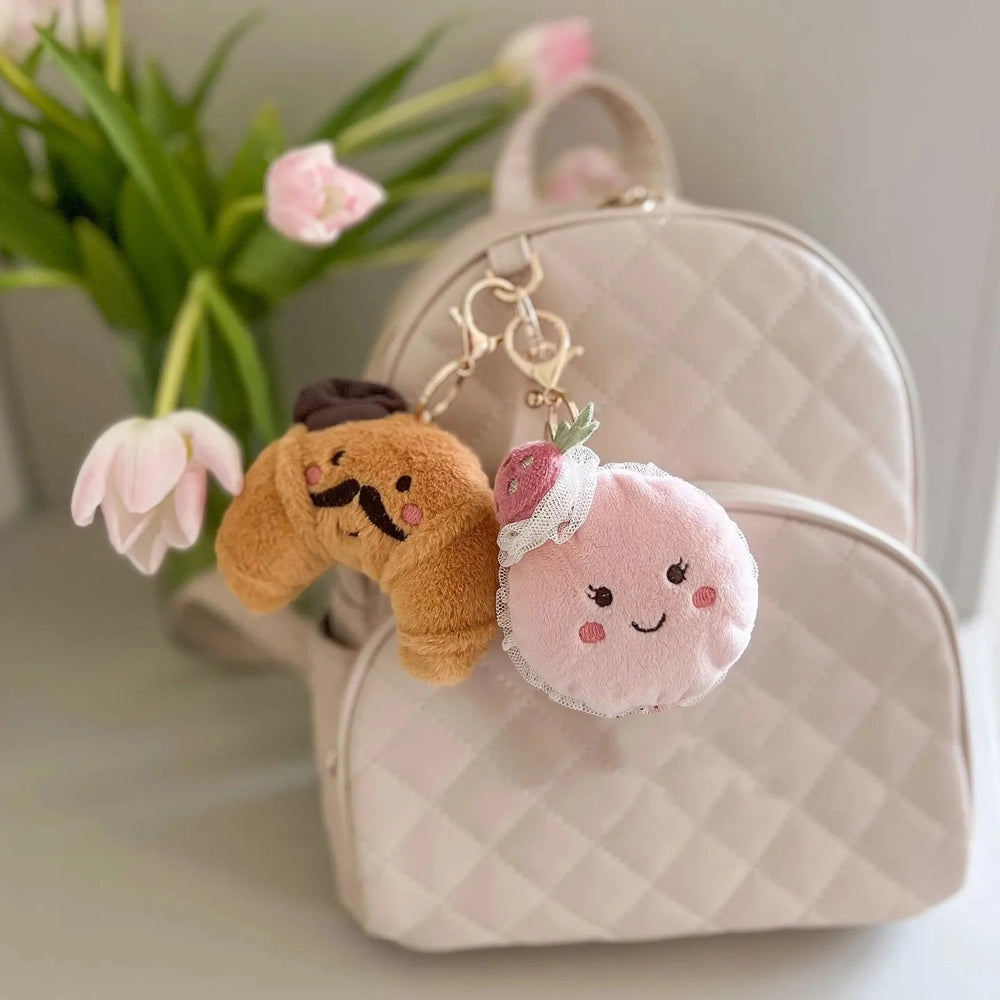 Mon Ami Foodie Friends Monsieur Croissant Bag Charm, product view 4