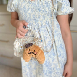 Mon Ami Foodie Friends Monsieur Croissant Bag Charm