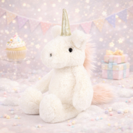 Mon Ami Shyla Unicorn - White