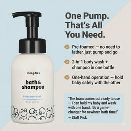 Mongdies Foaming Bath & Shampoo
