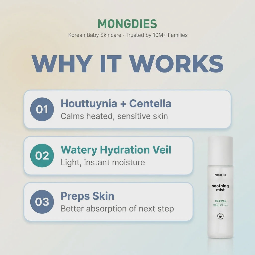 Mongdies Soothing Mist benefits overview