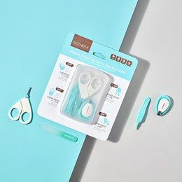 Mother-K Tweezer & Nail Care Set For New Born Baby (4 Sets)