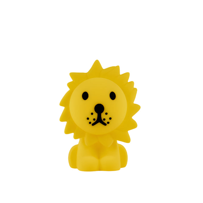 Mr Maria Lion night light in bright yellow silicone, MR MARIA Bundle Of Light Lion for cozy ambient lighting