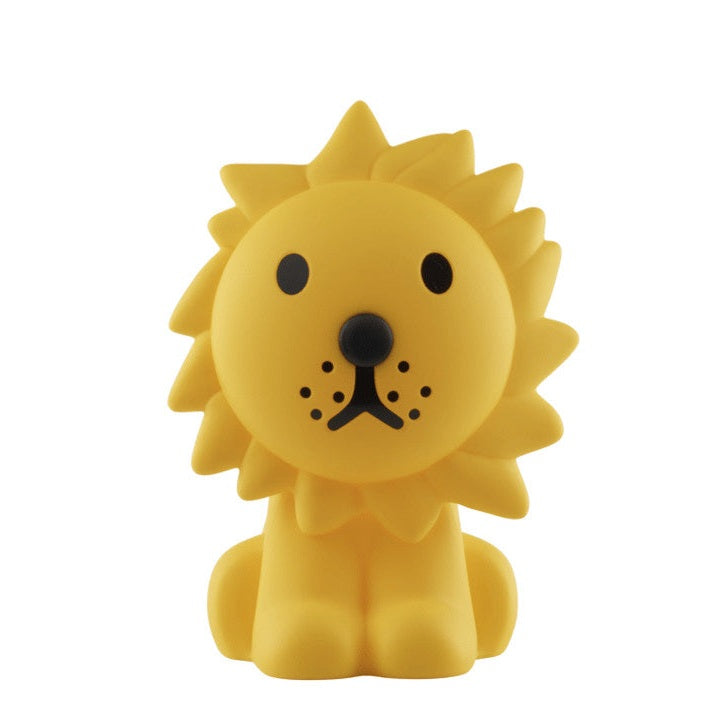 Mr Maria First Light Lion night light in yellow silicone, MR MARIA nursery decor