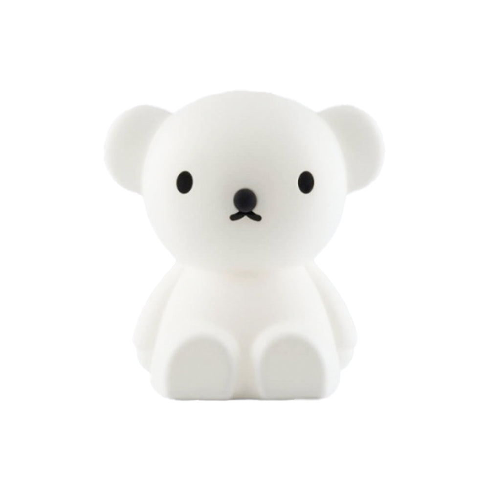 Mr Maria Boris white bear night light figurine, minimalist design, MR MARIA brand