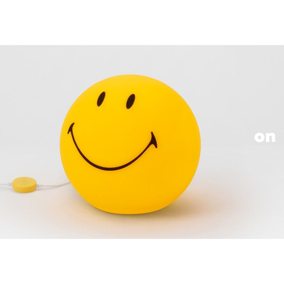 Mr Maria Star Light Smiley night light in yellow silicone with cord; MR MARIA brand