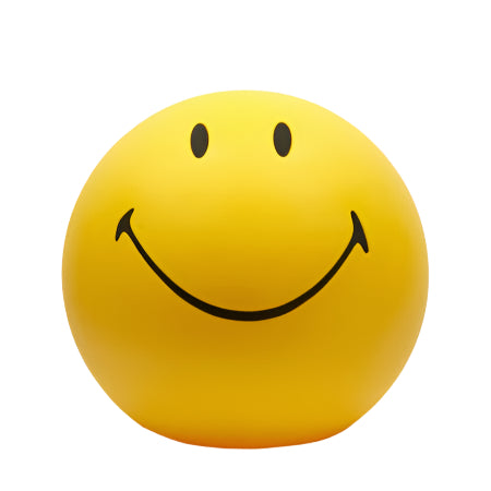 Mr Maria XL Lamp Smiley yellow smiley night light for home decor lighting by MR MARIA